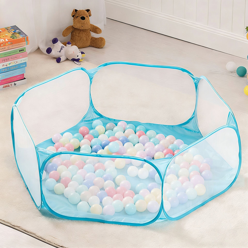 Baby Nursery Boy - บ่อบอลขนาด 1.2 เมตร พับเก็บได้ พกพาสะดวก สำหรับเด็ก