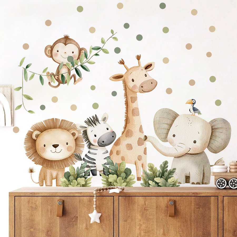 Boho สัตว์ป่าสติ๊กเกอร์ติดผนัง - Baby Girl Nursery Quotes บทวิจารณ์และราคา