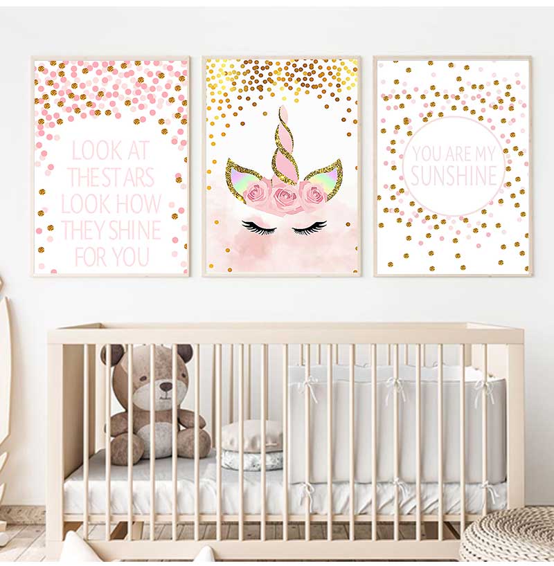 ภาพตกแต่งเด็กผู้หญิงตกแต่งห้อง - Baby Girl Nursery Quotes บทวิจารณ์และราคา