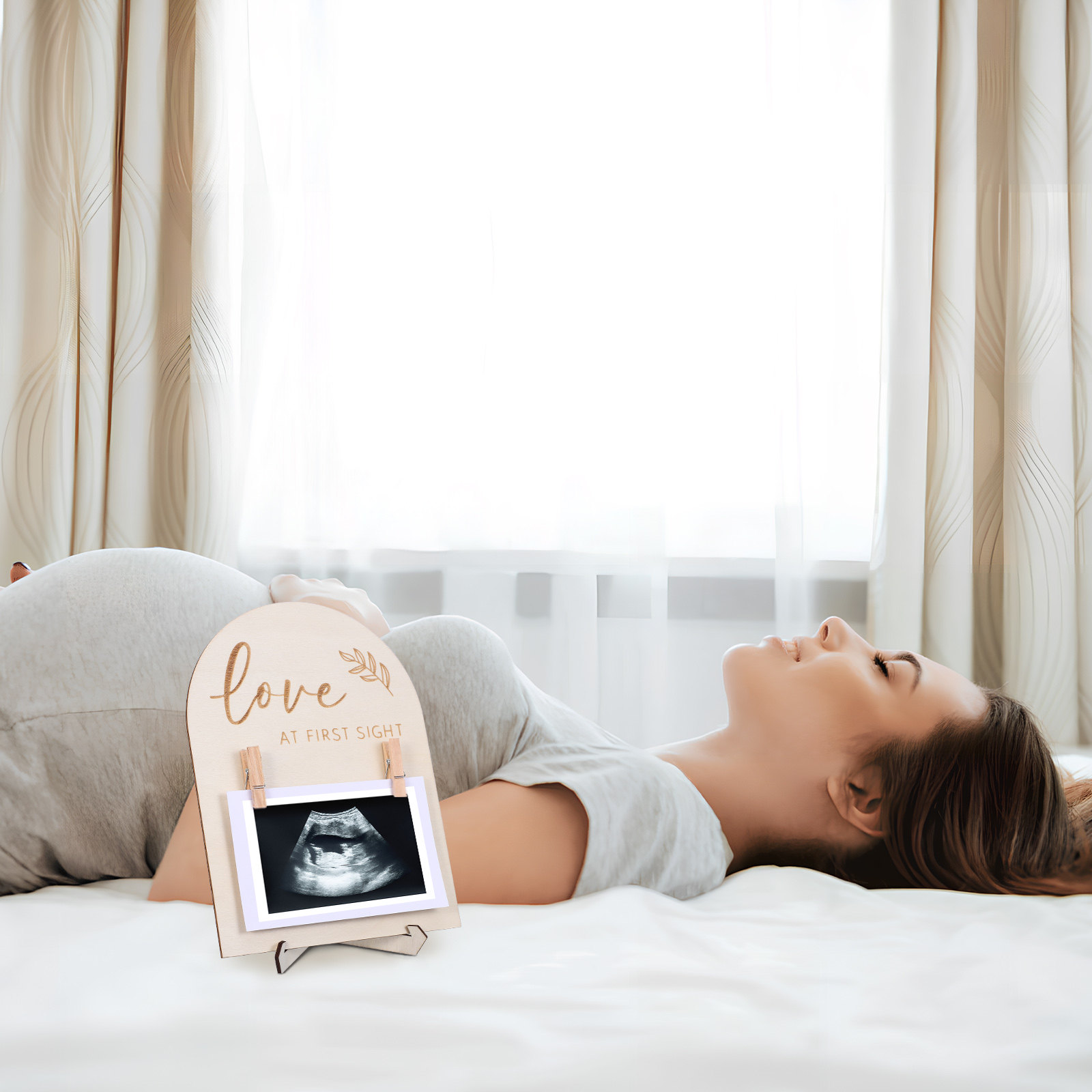 กรอบรูปไม้สำหรับรูปถ่ายเด็ก กร - Baby Nursery Frames บทวิจารณ์และราคา