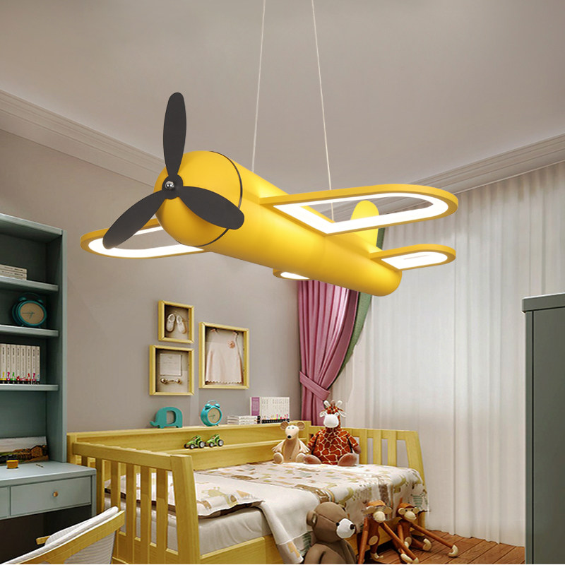 โคมไฟแขวนรูปเครื่องบินสีน้ำเงิ - Baby Nursery Boy บทวิจารณ์และราคา