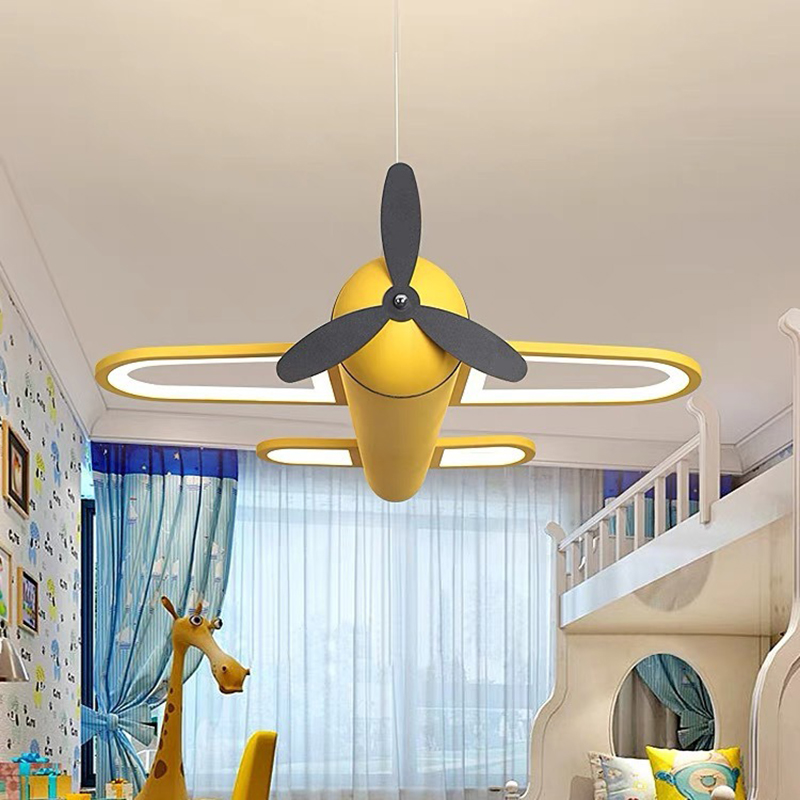 โคมไฟแขวนรูปเครื่องบินสีน้ำเงิ - Baby Nursery Boy บทวิจารณ์และราคา